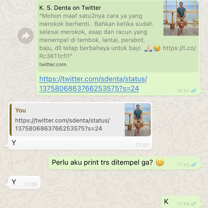 Dari dulu ga pernah rese sebenernya sama perokok kaya yaudah cowok ya wajar aja gitu ngerokok. Tapi kok sekarang malah jadi rese ya, sindir terosssss 🤡
