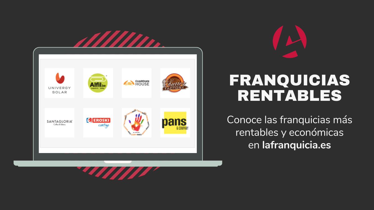 lafranquicia_es's tweet photo. ¡Franquicias rentables y económicas en España!

🖥 Visita nuestra web: https://t.co/2PZYR7UcP5

@alfilbe_central @EROSKI @Santagloria_Pan @PansandCo @FTintared @TintaRed #ChurrosFactory #UnivergySolar #GuardianHouse https://t.co/4nRJi41nPe