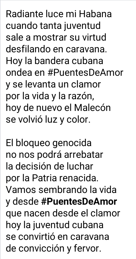 SameOrlando's tweet photo. Orgulloso de esta juventud
#SomosContinuidad
#PatriaOMuerte https://t.co/pSLlelrfEU