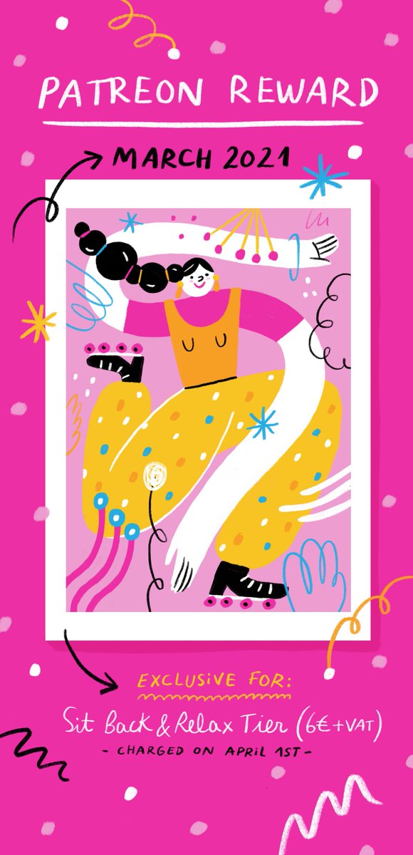 If you haven't noticed, I'm on <a href="/Patreon/">Patreon</a> and this is the monthly reward for March. Join me there, if you would like to follow my work process and receive one of these prints in the mail :) patreon.com/anaseixas