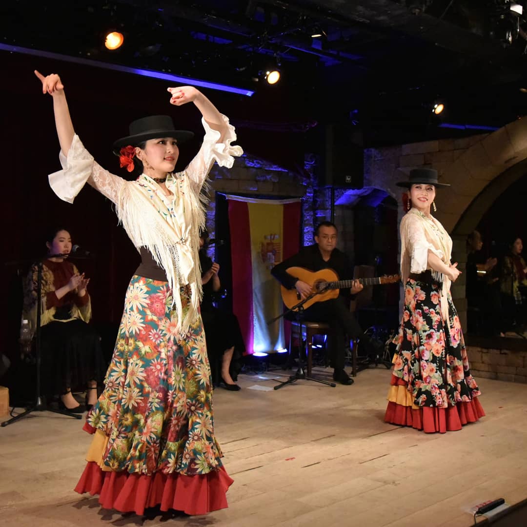 フラメンコ　　コルドベス　帽子　舞台 フラメンコ衣装】レッド コルドベス ハット 帽子 真っ赤 無地