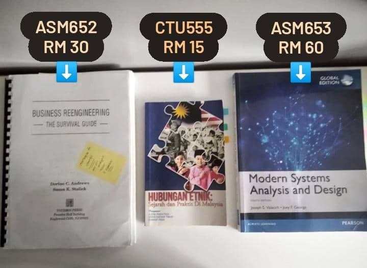 afdalrafiq_'s tweet photo. Books to let go ✨BA232✨
📚ASM652 -RM30
📚ASM653 - RM60
📚CTU555 -RM15
#ba232
@smffbmawesome
@bosspuncakalam
❗Price Exclude Postage
https://t.co/4xZBhwI5Ub https://t.co/n2X7r13ZNi