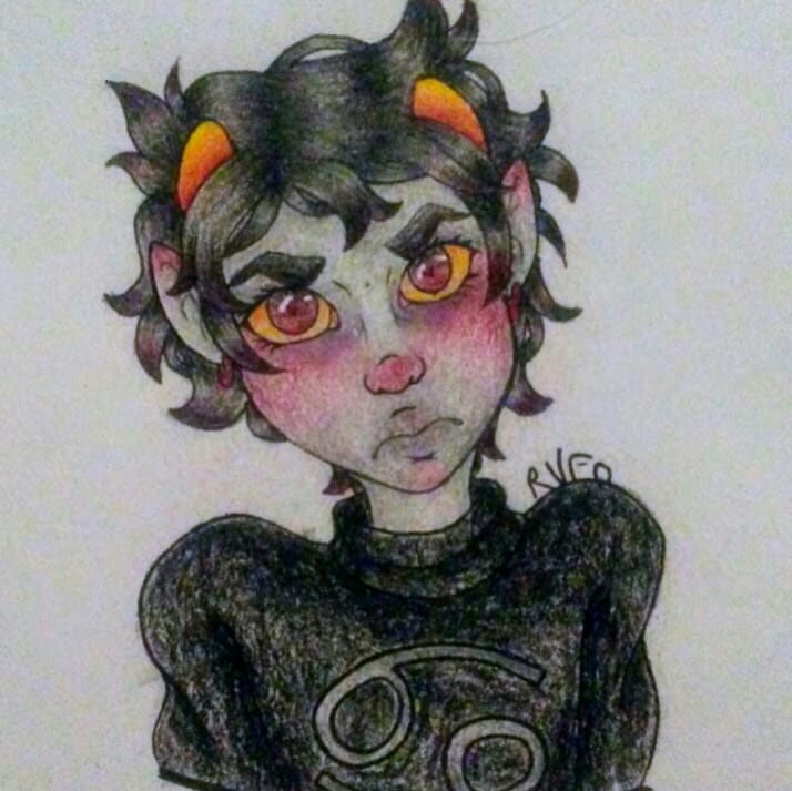 RHakof's tweet photo. Im back to drawing homestuck... Again 

#homestuck #fanart #sollux #karkat https://t.co/jlB1zexr8E