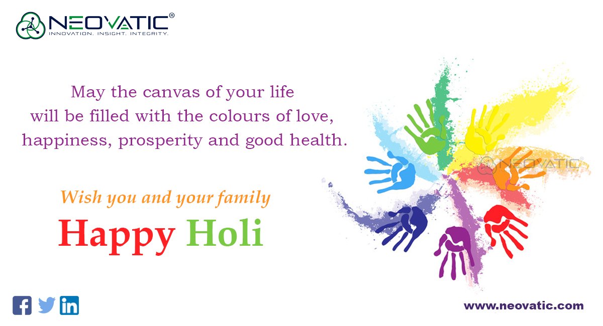 neovatic's tweet photo. We wish everyone a very happy &amp; safe Holi!!

#holi2021 #neovatic #holifestival https://t.co/MOOGj21rOB