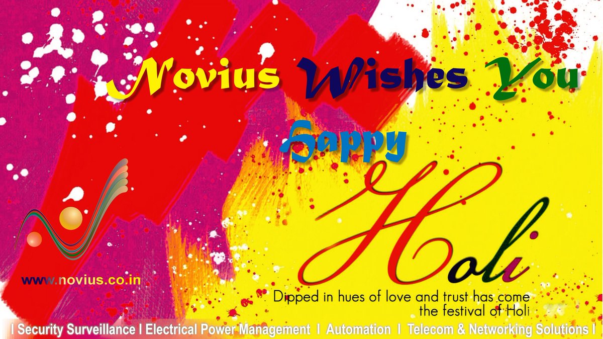 NoviusServices's tweet image. आप  को रंग, उमंग, हर्ष और उल्लास के त्योहार #होली की हार्दिक शुभकामनाएं। आनंद का यह त्योहार आप के जीवन में नए जोश और नई ऊर्जा का संचार करे।

#होली  की हार्दिक शुभकामनाएं।
#होली2021