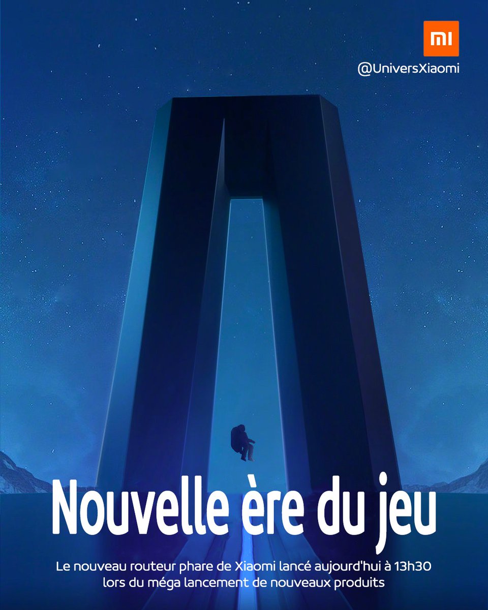 UX_Tech_FR's tweet photo. Au moment de la bataille décisive, le réseau a soudainement chuté?
Le tout nouveau routeur phare Xiaomi optimise profondément l'expérience de jeu et crée une nouvelle ère de jeu sans précédent.
#Xiaomi #MiRouter #RouteurWiFi #Router #XiaomiMegaLaunch #UniversXiaomi https://t.co/6mc6AQCmyA