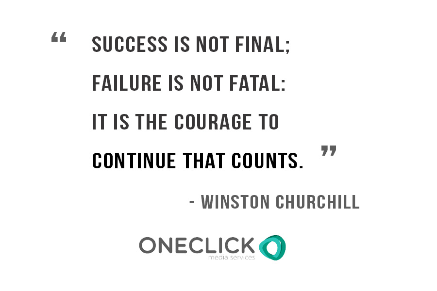 Motivation Monday 👇

"Success is not final; failure is not fatal: it is the courage to continue that counts.” 
– Winston Churchill

#motivation #businessmotivation
#healthcaremarketing #digitalmarketingcompany #medicalmarketing #lawfirmmarketing #oneclickmediaservices
