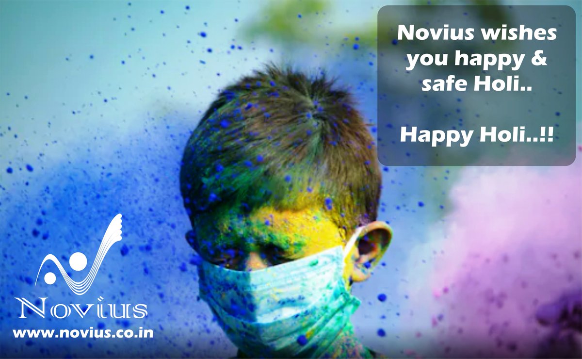 NoviusServices's tweet image. आप  को रंग, उमंग, हर्ष और उल्लास के त्योहार होली की हार्दिक शुभकामनाएं। आनंद का यह त्योहार आप के जीवन में नए जोश और नई ऊर्जा का संचार करे।

रंगो का त्योहार कोविड प्रोटकॉल को पालन करते हुए अपने घर पर प्रियाजनो के साथ मनाइए। 

#होली  की हार्दिक शुभकामनाएं।
#होली2021
