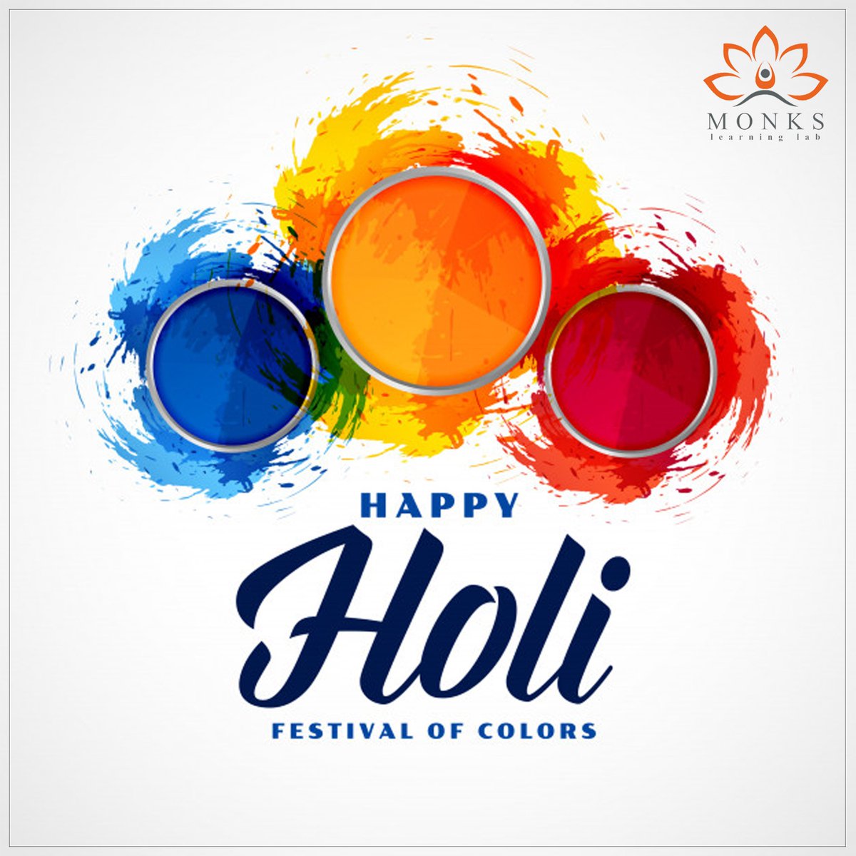 lab_monks's tweet photo. This Holi, may you be blessed with happiness and good health. Happy Holi!

#holi2021 #holifestival #happyholi2021 https://t.co/tZ1n450mYu