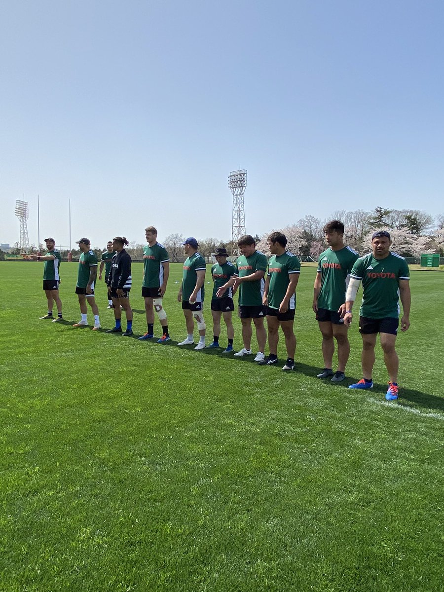 toyotaverblitz's tweet photo. Warming up✅✅✅
March 2021

#herewego 
#backintoit

#トヨタ自動車ヴェルブリッツ
#toyotaverblitz
#ヴェルブリッツ
#verblitz
#トップリーグ
#topleague
#ラグビー https://t.co/k50mD7jW1K
