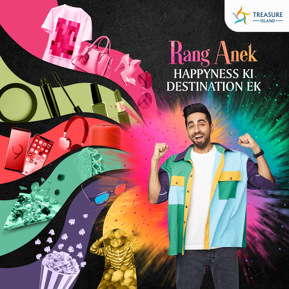 TI_Indore's tweet photo. What's holi without that rangon wali happyness?
Celebrate holi in the most colourful way and experience happyness at its best!
Kyunki holi ke rang hain anek, lekin aapki happyness ka destination sirf ek!

Wishing a very happy and safe holi to you all.

#NexusMalls #holi21 https://t.co/shHe9YNfIN