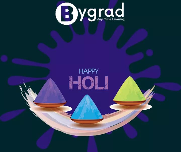 BygradOfficial's tweet photo. Upgrads yours skills On this Holi, choose colors of transformation. Bygrad Online wishes you all a very colourful and joyous Holi!
#bygrad #bygradeducation #bygradonline #Holi #celebration #festival #togetherness https://t.co/93J9YkIIaD