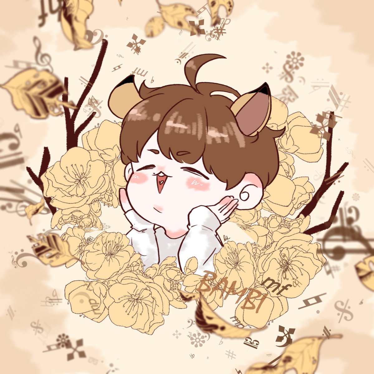 aran_shuu's tweet photo. Bambiiiiiiiiiiiiiiiiii

#fanartBaekhyun

#Bambi https://t.co/MVb4nxmaCy