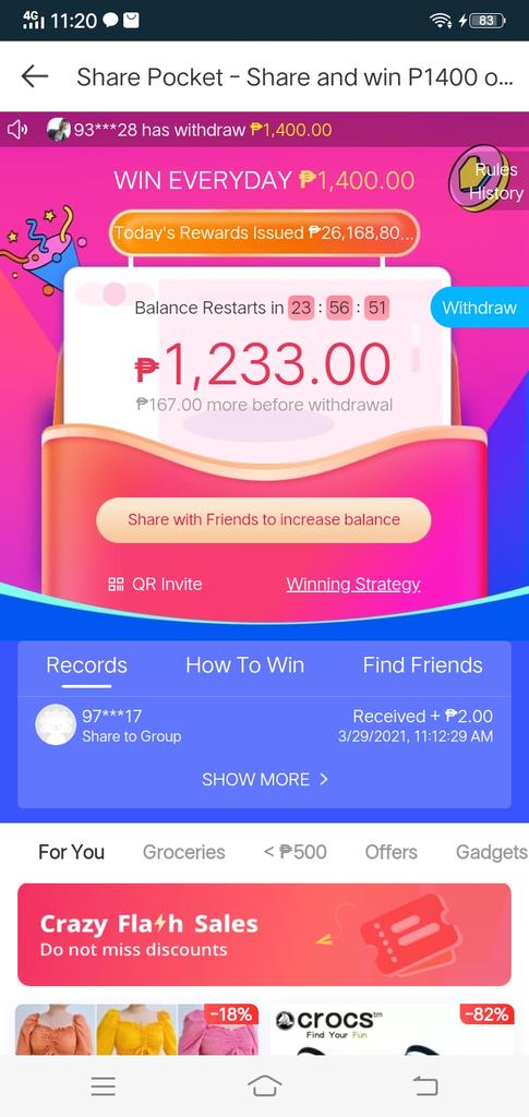 mawiposet's tweet photo. Proof yan may nag wiwithdraw na SANA ALL HAHAHA https://t.co/YA7CG3aVsD