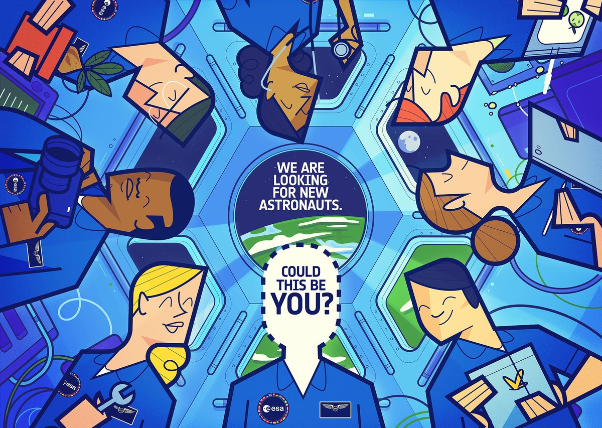 esaspaceflight's tweet image. It’s the week we’ve all be waiting for! T minus 2 days before @esa’s astronaut selection opens for applications. 

ℹ️  Information: esa.int/YourWayToSpace 
👨‍🚀👩‍🚀 Applications: jobs.esa.int 
🗓  From 31 March-28 May 2021

#ESArecruits #YourWayToSpace