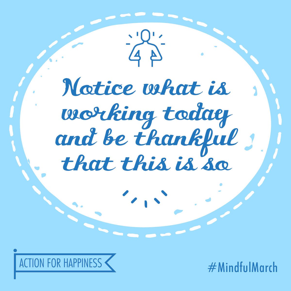actionhappiness's tweet photo. Mindful March - Day 29: Notice what is working today and be thankful that this is so https://t.co/SLI4Dl4M4D #MindfulMarch https://t.co/s8zhtaU9SS