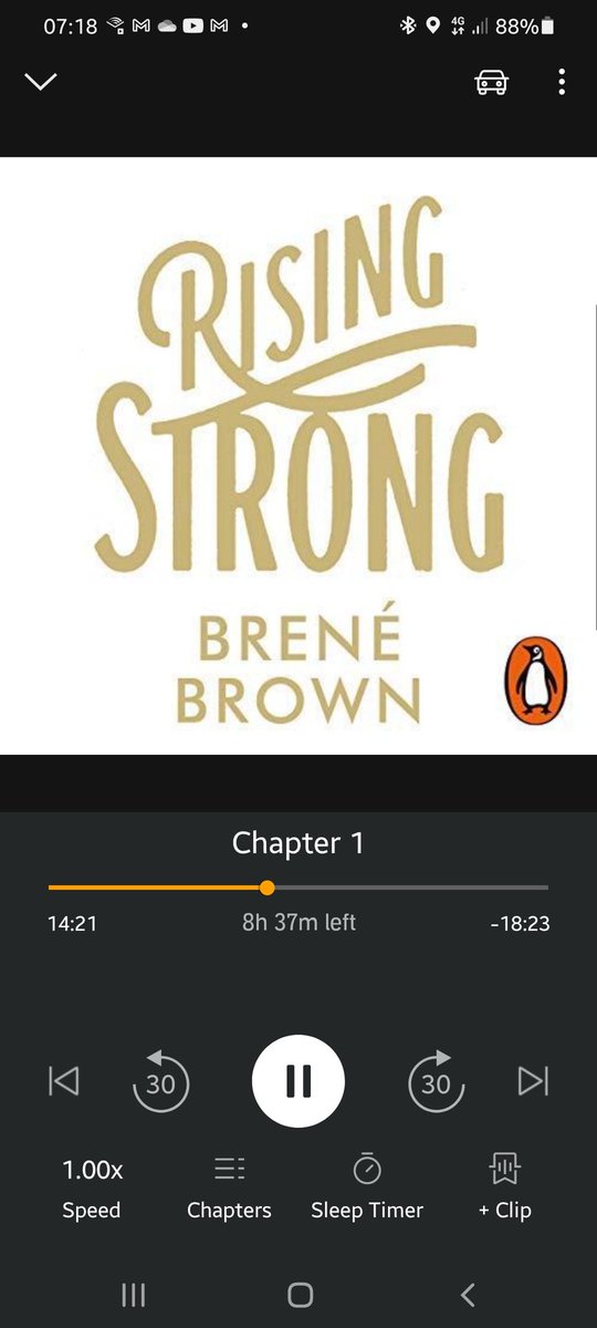TwilightN3twork's tweet photo. What a beautiful day for an early 6k walk in the #Kent countryside, listening to my latest audiobook, Rising Strong by Brene Brown 

How are you starting your week?

#youdoyou #youdoyoupersonaldevelopment #personaldevelopment #inspiration  #MotivationalMonday #motivationmonday https://t.co/LwjsHp3zBm