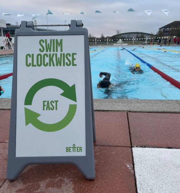 Swimmers Go, go, go!