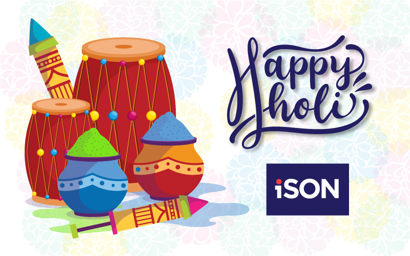 ISON_Tech's tweet photo. This Holi, stay safe and stay home. Have a great day with family and friends. Happy Holi!
#Celebrations #Holi #Holi2021 #HoliHai  #ison #wishes https://t.co/UyZW1RH0vK