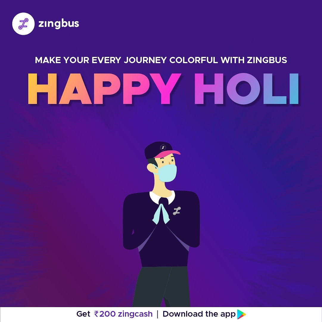 zingbus's tweet photo. We wish you and your family a very Happy Holi 🎉

Website - https://t.co/VWJTpbNLCV
#zingbus #traveling #trending #mathura #holi #holifestival #vrindavan #holiday  #cominghomewithzingbus 
#Humhainrahisurakshake #travelwithexperts #customerexperience #travelwithzingbus #gharkiholi https://t.co/TAZaedVFKP