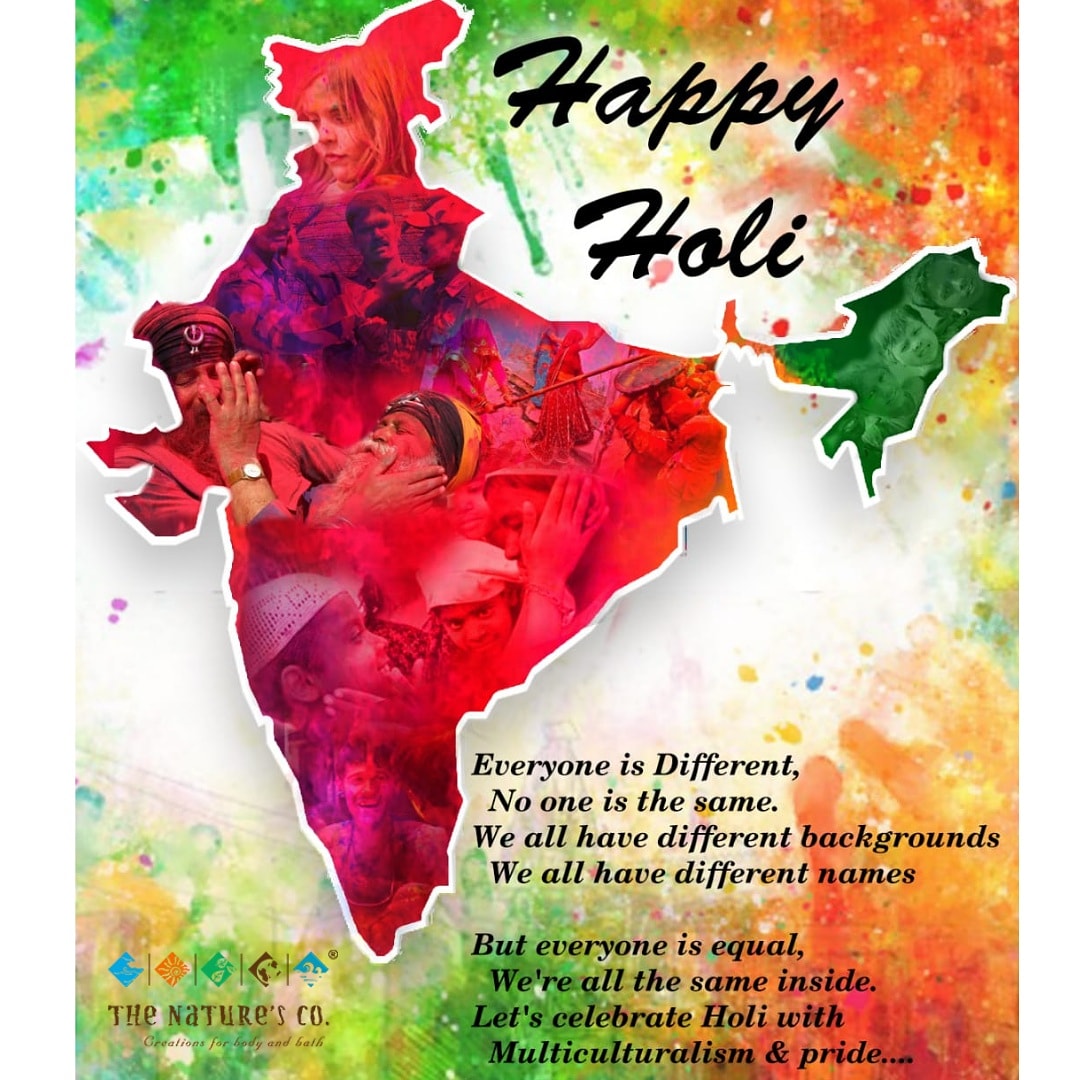 Thenaturesco's tweet photo. This #HOLI our fight is against #Covid_19, let's stay Home and Stay Safe! 

Happy HOLI from ours to yours.

#thenaturesco #naturalskincare #veganbeauty #veganskincareproducts #Holi2021 #holifestival #makeinindia #supportvlocal #proudindian #veganlife #petacertified #colourful https://t.co/bDPWcxSwae