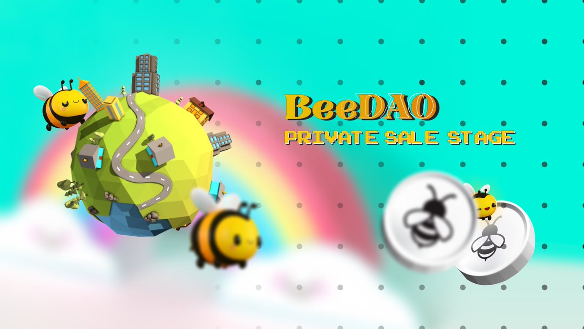 BeeDAO Private sales stage is live!
#BSC #BinanceSmartChain #Privatesale

To all crypto investors, we are very happy to inform you that BeeDAO Private sales stage is live.
Take your positions and don’t hesitate and fill out the form below:

beedao.medium.com/beedao-private…