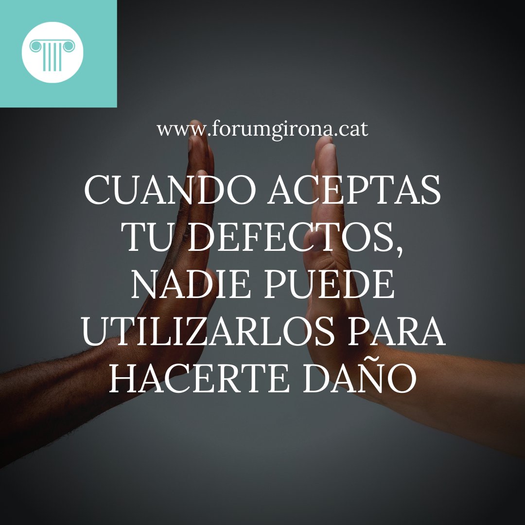 Aceptar nuestros defectos puede ser una tarea compleja, sin embargo, es muy necesaria para poder crecer y sentirnos seguros.
⠀
📞 972 22 00 99
info@forumgirona.cat
⠀
#tratamientoadicciones  #cocaína #cannabis #alcohol #ludopatía #nomofobia