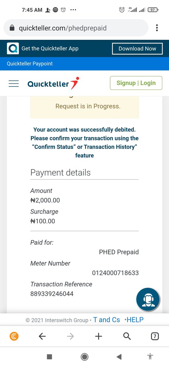 edy4real22's tweet photo. @PHEDconnect Another one same day. PHED please help. https://t.co/zFG3a9ofXp