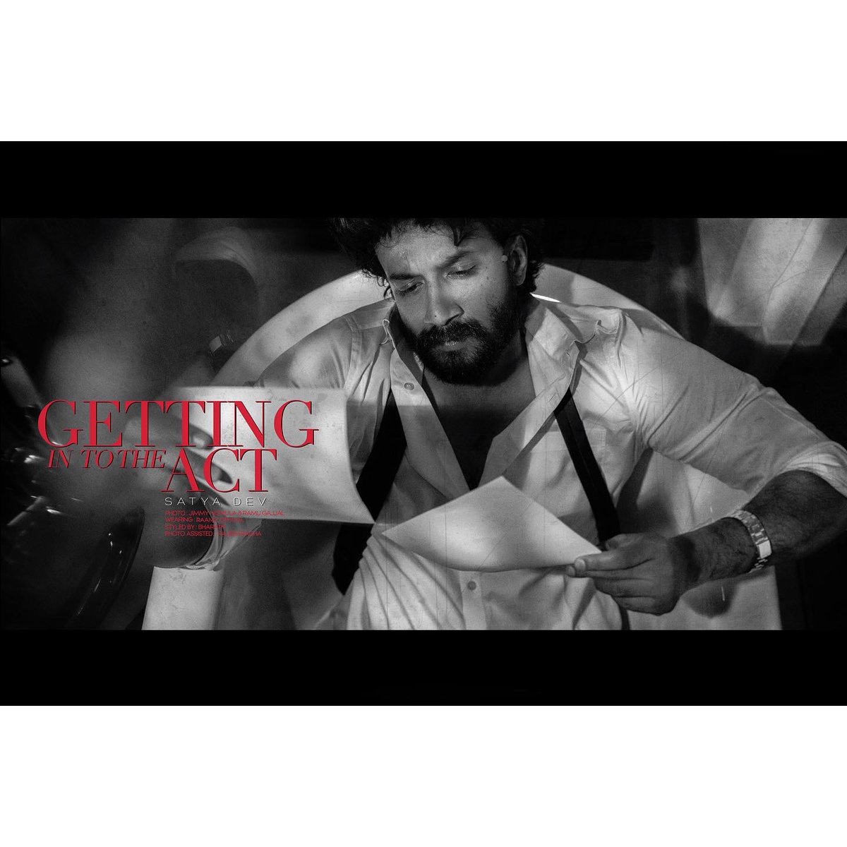 jimmynomula's tweet photo. ‘Cinematic Portraits’ is one of my fav subject I always admire which creates the mood, expression, drama and has the story telling.. While shooting the portraits we immediately planned this series that suits @actorsatyadev persona and he embraced it fully
Wish you all love it.. https://t.co/qhuLkETkF8
