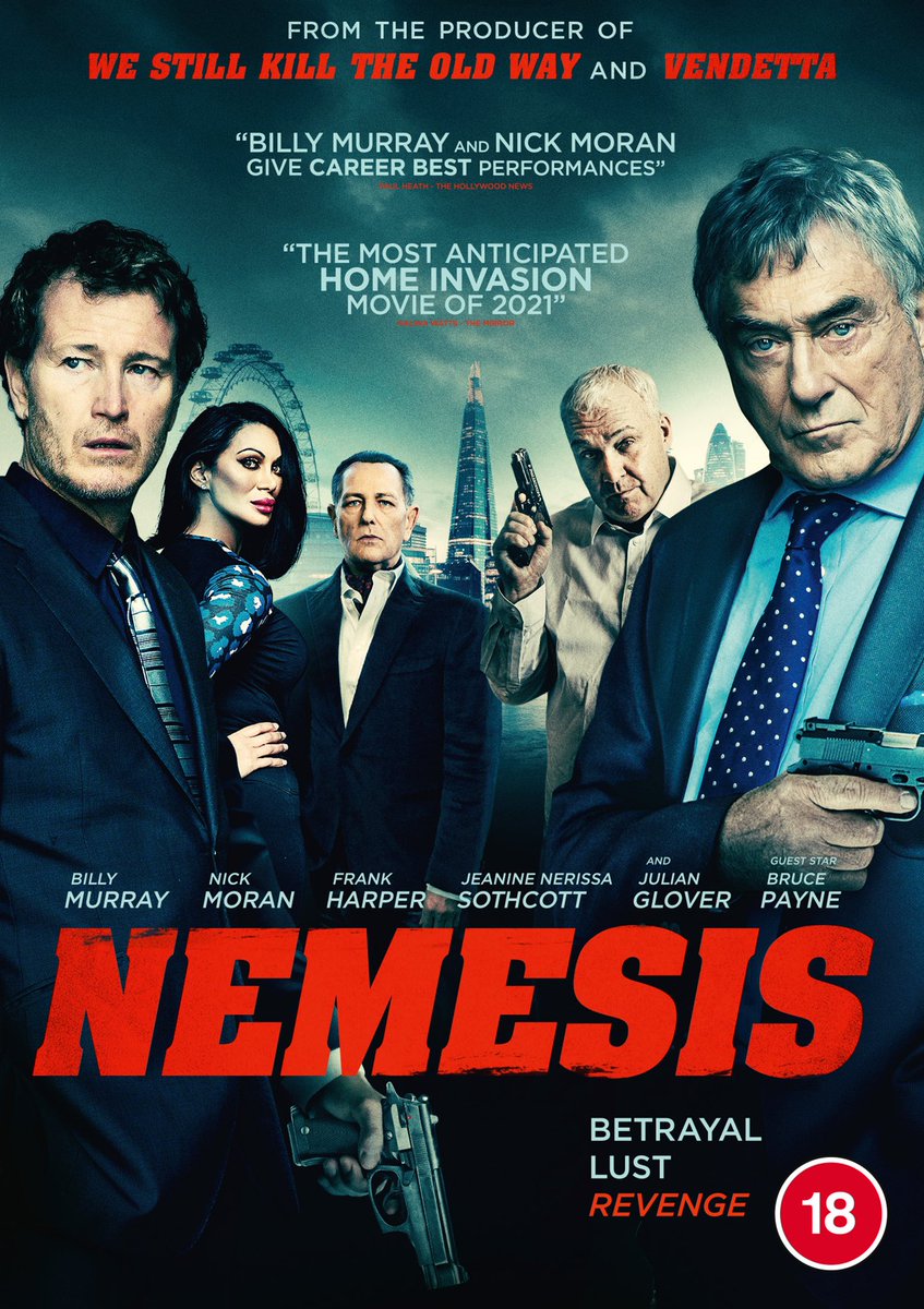 Today’s the day! <a href="/NemesisMovie/">NEMESIS</a> hits UK DVD &amp; digital! Very proud of everyone who worked hard on this dark, morally ambiguous gangland thriller! Enjoy, let me know what you think &amp; please RT! 🇬🇧🎥