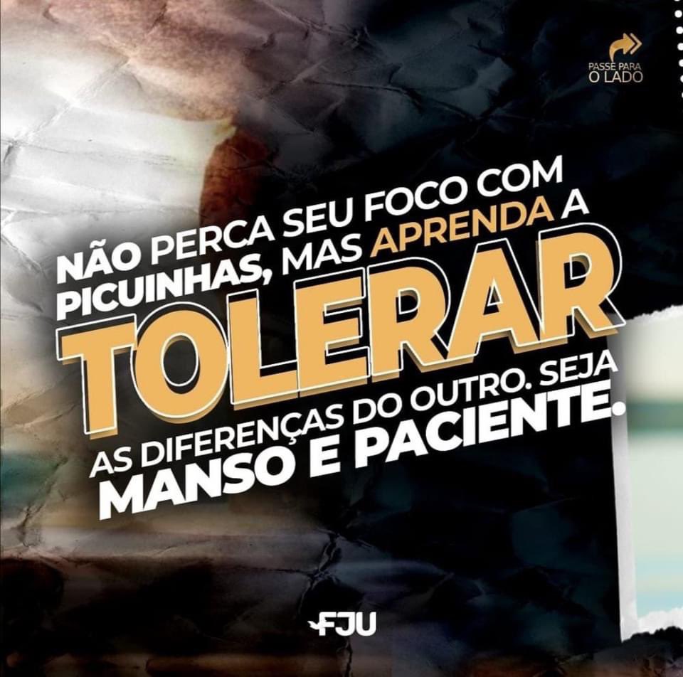 FjuPortugal's tweet photo. A Longanimidade faz-nos suportar as diferenças que podemos vir a ter em relação ao nosso próximo. Para isso, devemos ser mansos e pacientes. Quando amamos ao nosso próximo, também mostramos a Deus que O amamos.
#fjuportugal #fju #jejumdedaniel21dias #longanimidade #paciência https://t.co/S0hkCeUf5D