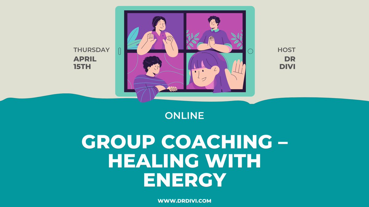 DrDiviC's tweet photo. Group Coaching is BACK! We start on April 15. Only 4 spots left! Meet in a small group on zoom and learn and really begin the deep inner work to truly heal your life.If you are ready for your transformation - true Transformation - join me for the 12 weeks.
https://t.co/B2ppfRc3NU https://t.co/5N6LOua9CF