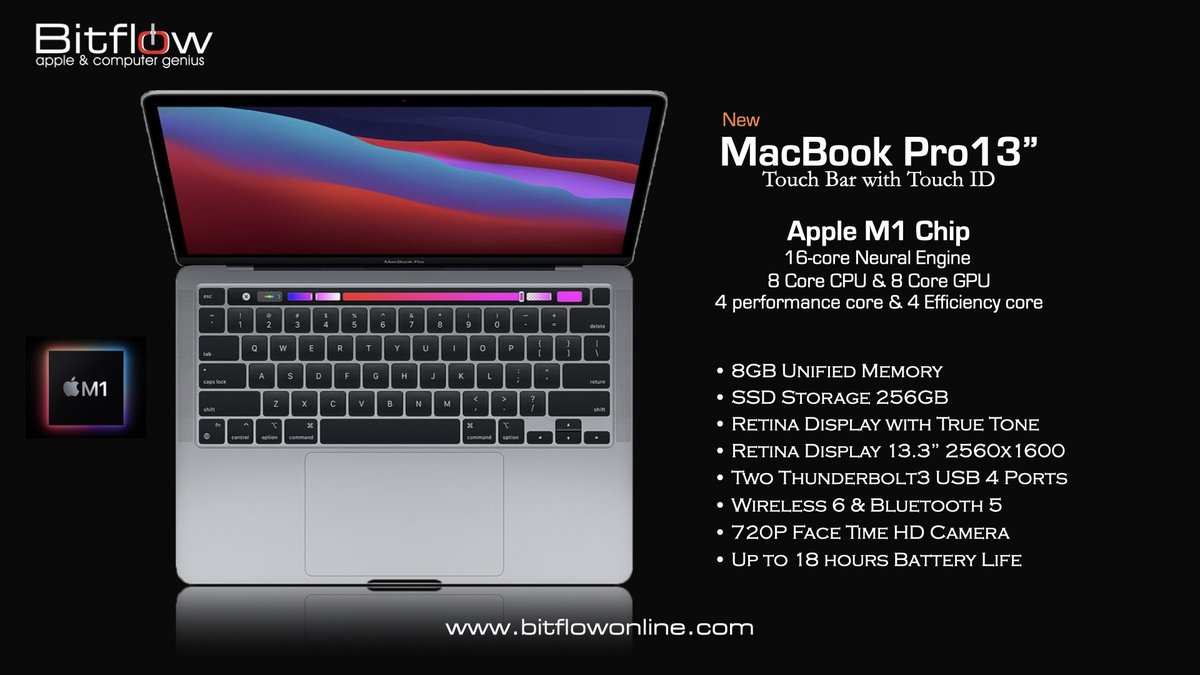 Bitflowonline's tweet photo. MacBook Pro M1,8GB UNIFIED MEMORY, SSD STORAGE 256GB 
https://t.co/PbSYjD80yO
Whatsapp contact 03224462472 
#android #design #app #photography #graphicdesign      #architecture#3d#designer #interiordesign #homedecor #interiordesigner     #branding#interior#iphone #branding
#andro https://t.co/eHMyHln9ic