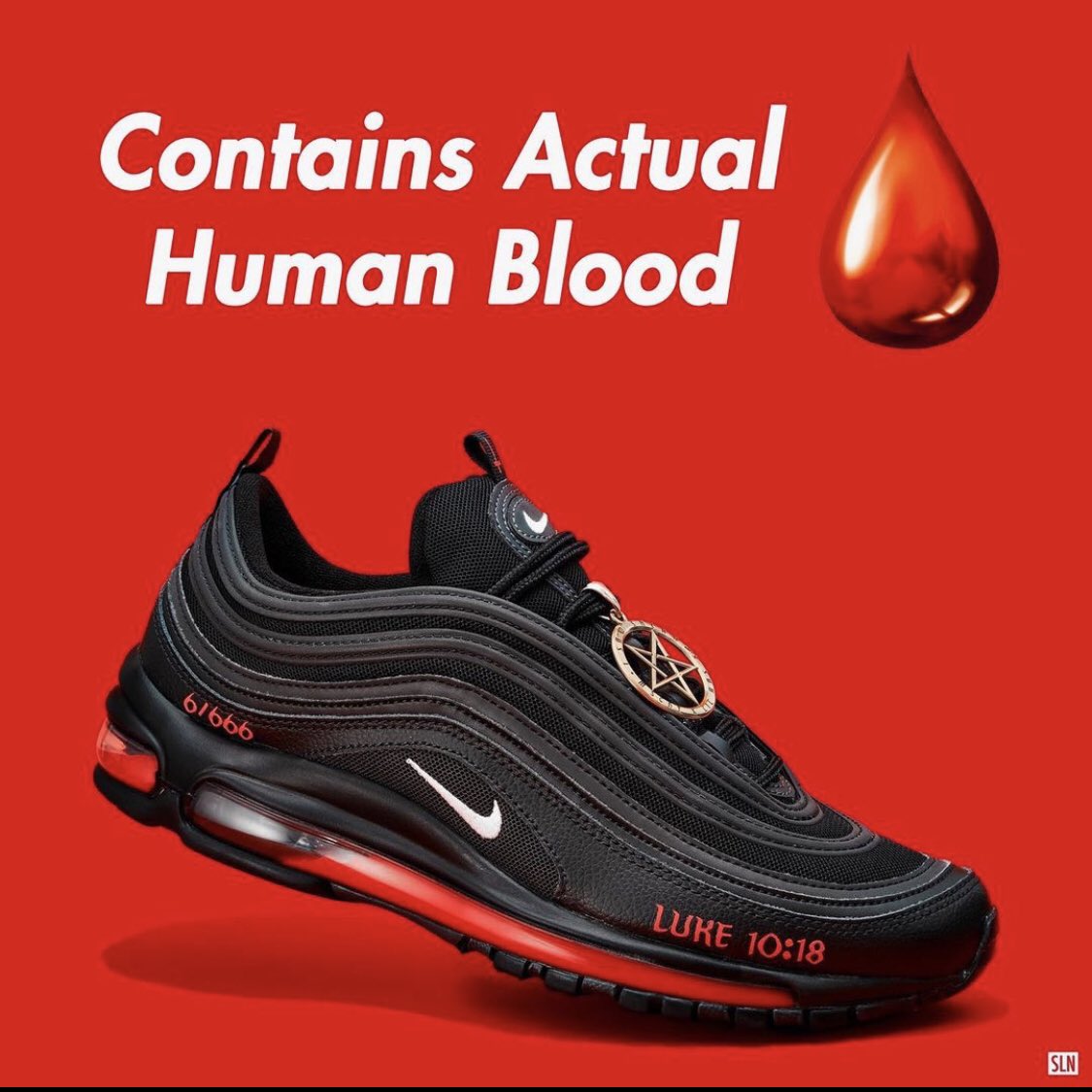 nike 666 schuhe blut