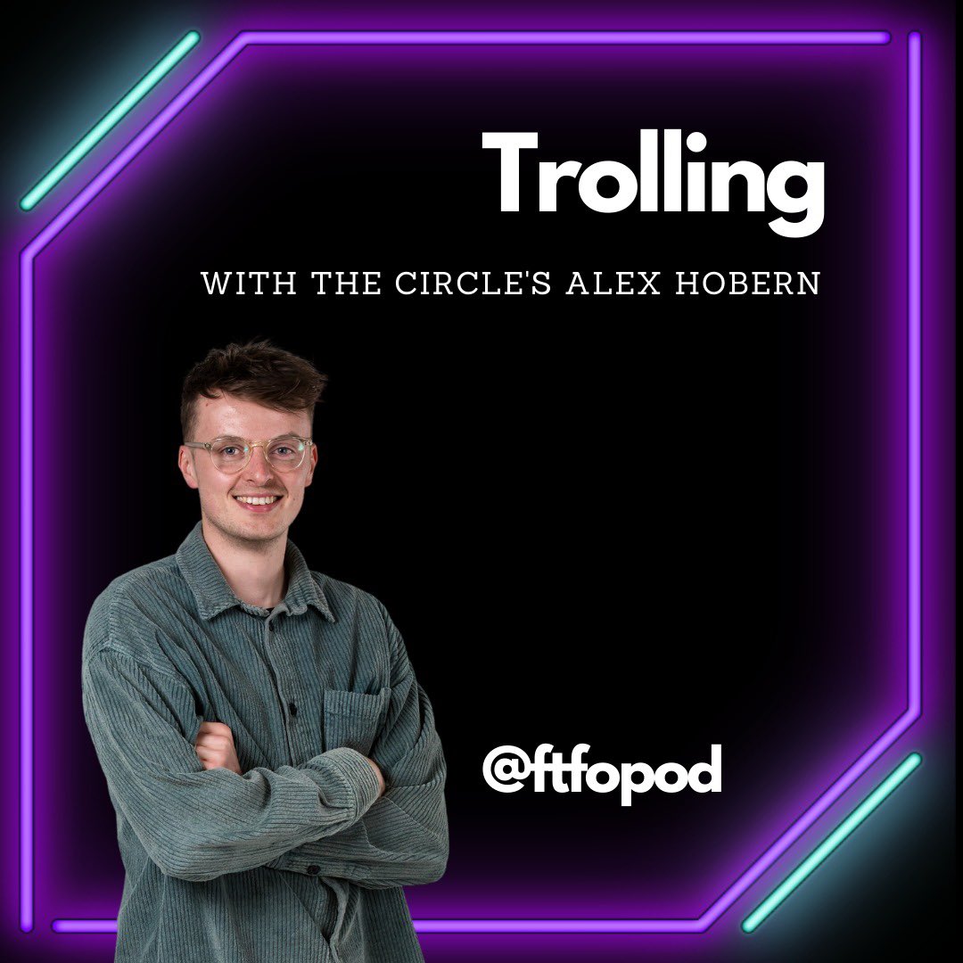 This week we are talking all about trolling 😈 Anonymous trolls, celebrity trolls and accidental trolling, we are joined by series 1 winner of #TheCircle @alexhobern for a chat about how mad the internet really is.  

#troll #trolling #socialmedia 

podfollow.com/1363748105
