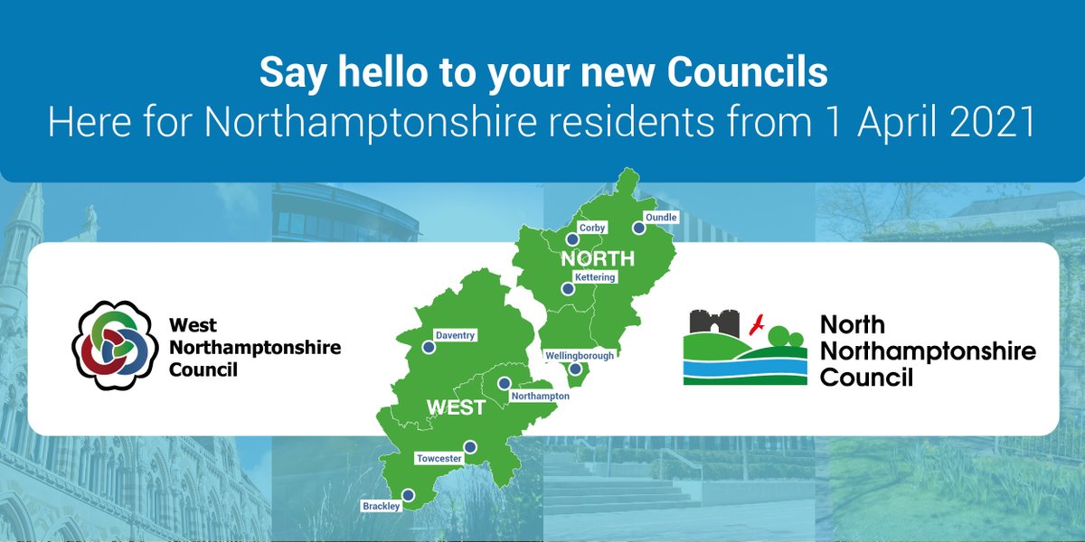 PublicHealthNN's tweet photo. From 1 April we become part of @WestNorthants  and @NNorthantsC and we’ll be moving to new Facebook accounts. To stay up to date follow West Northamptonshire Council or North Northamptonshire Council https://t.co/WsbqxxTdp5