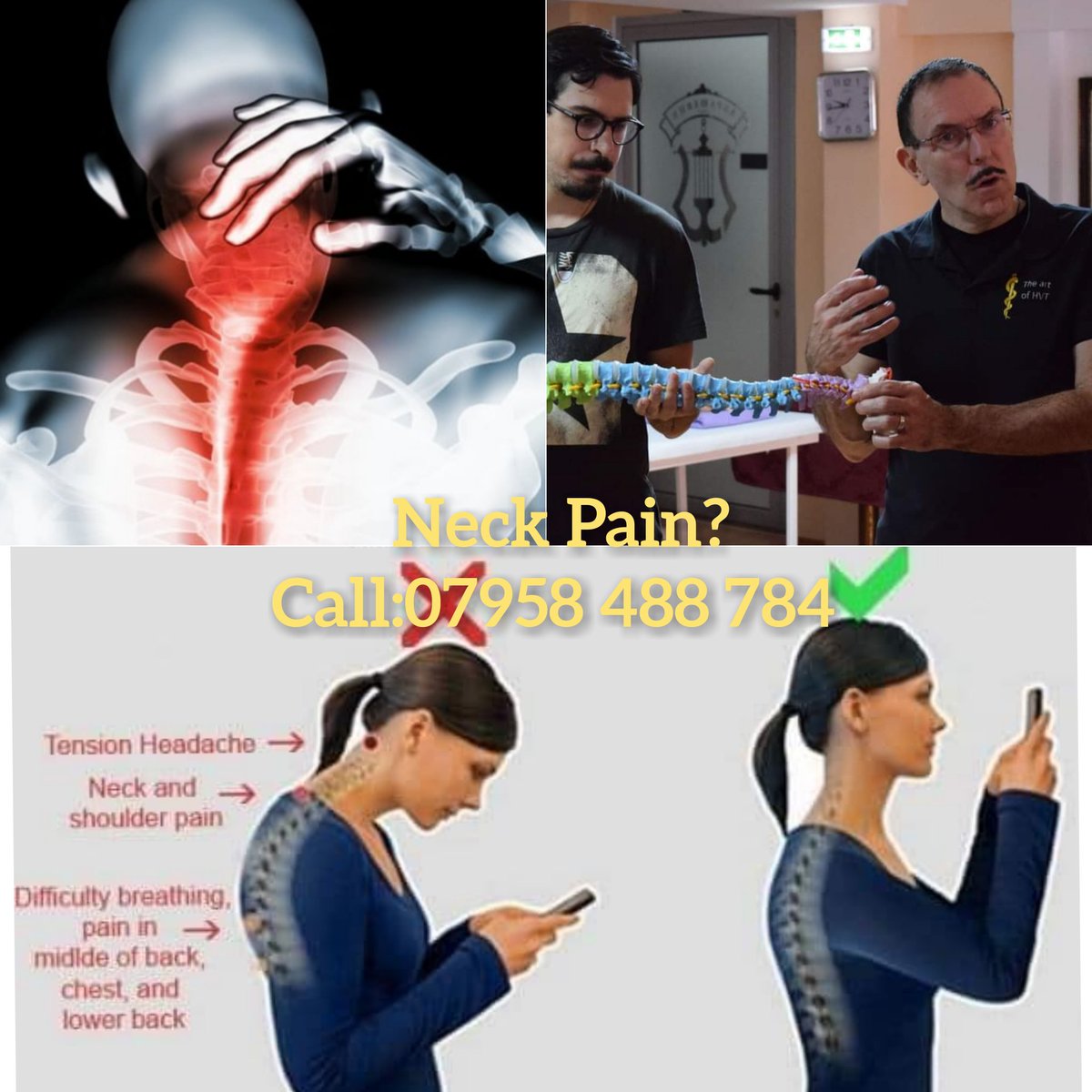 davidlintonbon's tweet photo. Sitting at your desk doesn't have to be a pain in the neck!!! Call 07958 488 784 for more details #neckpain #health #healthyou #headache https://t.co/uB2x0SH5UC