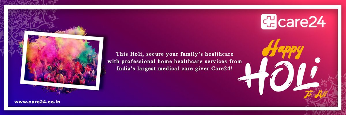 Happy Holi 2021
Care24 wishes each and everyone a very Happy and safe Holi.
#care24 #HappyHoli2021 #HappyHoli #Holi #HoliCelebration #Holi2021