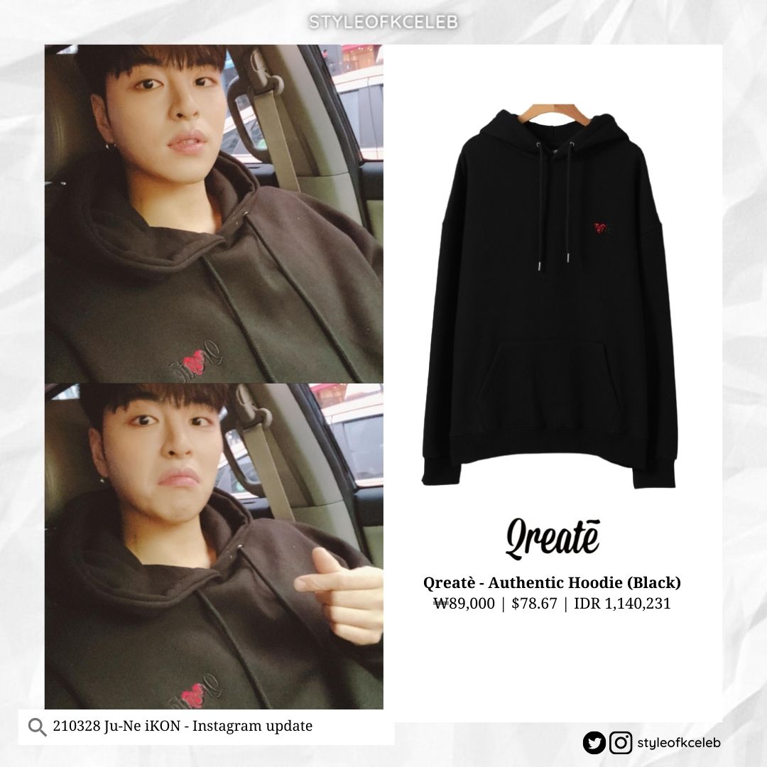 styleofkceleb's tweet photo. 210328 Ju-Ne iKON Instagram update
qreate - Authentic Hoodie (Black)
β©89,000
π·https://t.co/QAISldH3yC
#JUNE #iKON #μ€ν #ꡬμ€ν #μμ΄μ½ #Styleof_JuneiKON #Styleof_iKON https://t.co/988roNcUfR