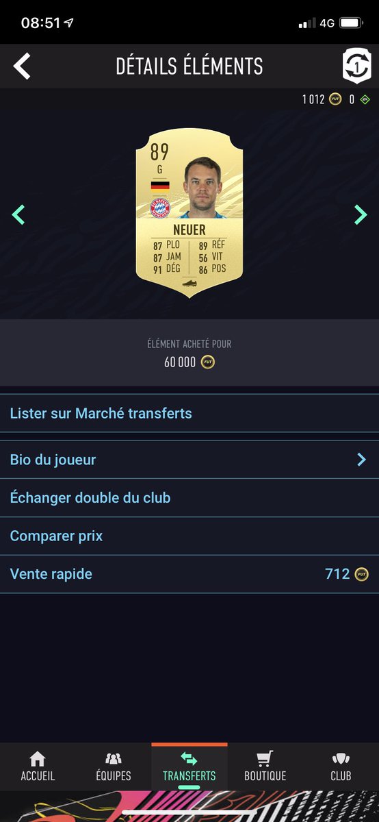 VodkFut67's tweet photo. Comme annoncé hier soir il y avait une jolie fenêtre ce matin en enchères du aux récompenses Clash Équipes 😉
Si un SBC pick icône sort c’est GUCCI 💰💰💰
#FIFAAR #FIFA21 #FUT21 https://t.co/g2RBd2RtxO