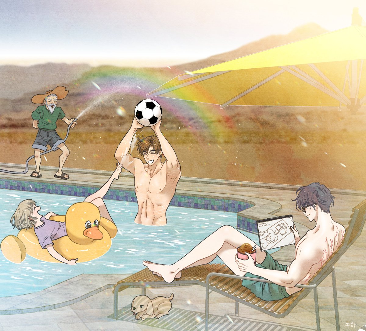 🌿녹해🌿사담계정🌙🪴 tweet media