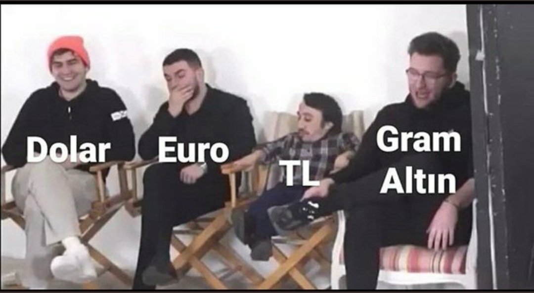 Türk Lirası gibi bizde gittikçe küçülüyoruz
#DolarTL
