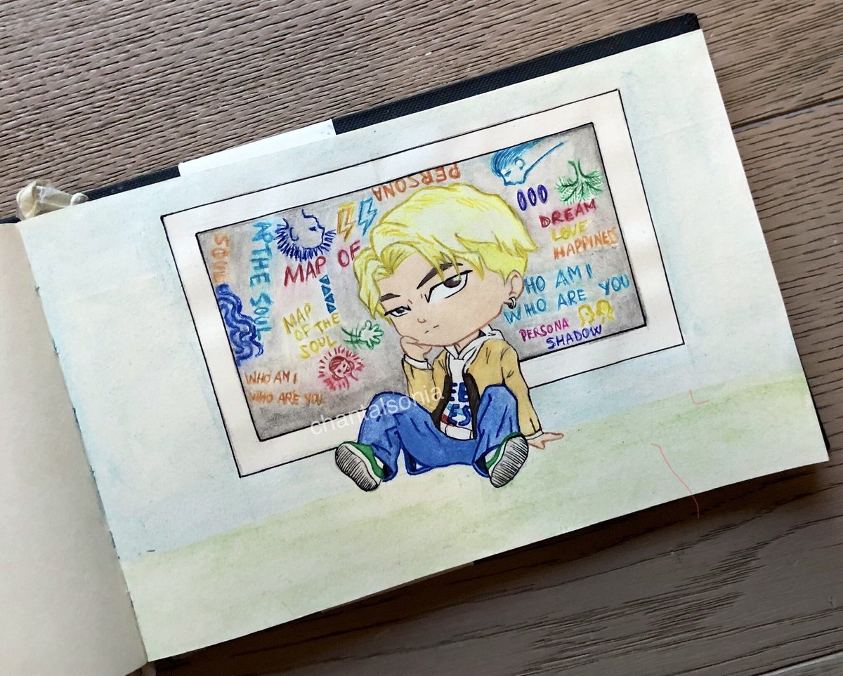 ChantalSonia1's tweet photo. P E R S O N A 📚 @BTS_twt @bts_bighit #persona #2YearsWithPersona #RM_Persona_2周年 #RM #italianarmy #csbart #rm #rmfanart #rmart #namjoon #kimnamjoon #namjoonfanart #namjoonart #joon #mos7 #art #army #bts #artistsontwitter @rmarchives @RmNotizie @NAMJOONPlC @kimnamjoonpics https://t.co/DY46FrvTJy