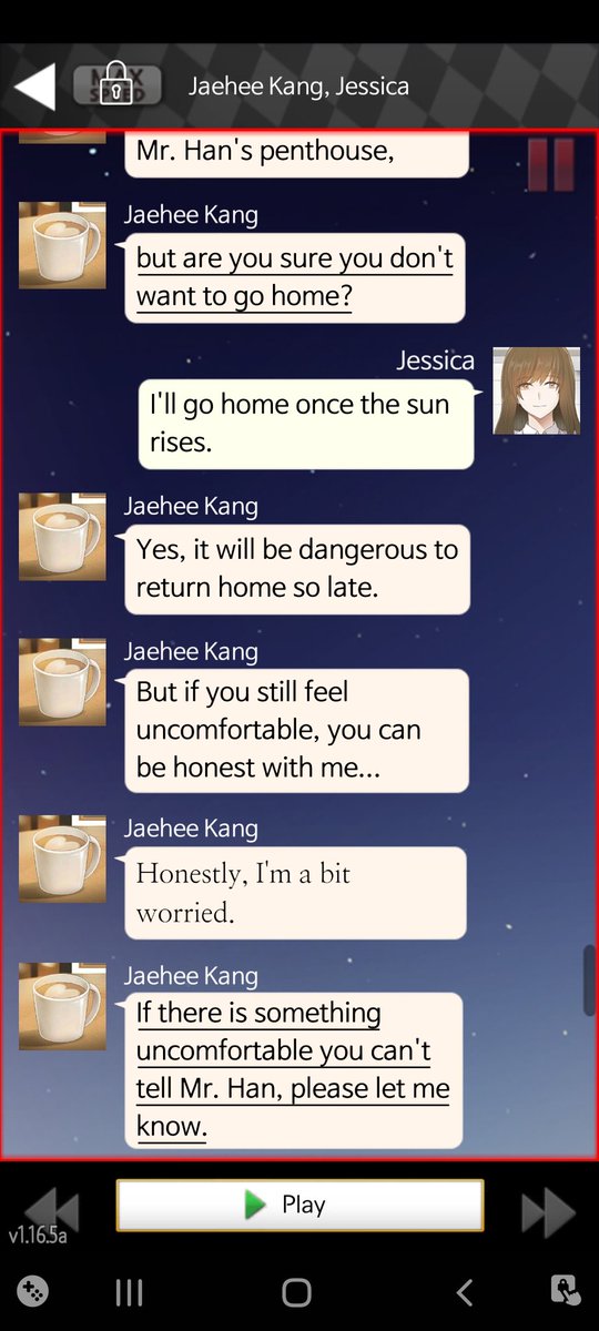 Jaehee is so considerate I love her :3 