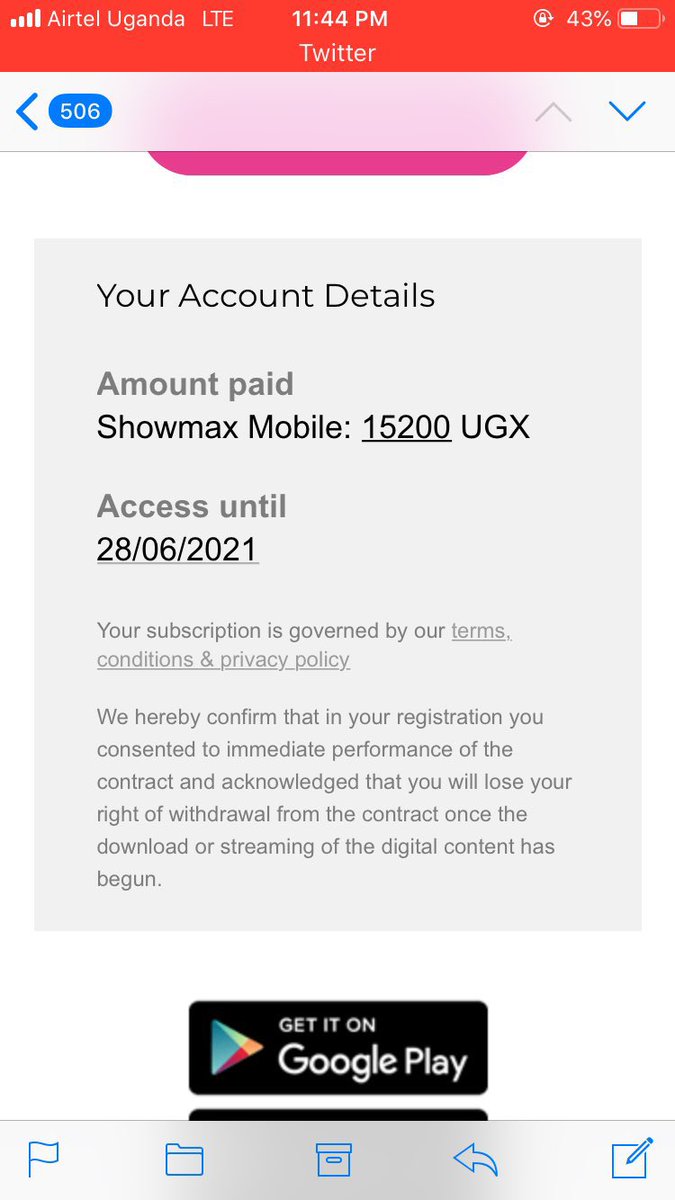 BusingyeJose's tweet image. Ebya Showmax byaddala!!! 💃🏻💃🏻@SwabUrah001 made her payment yesterday and she is going to stream with Showmax all the way till June🔥 Make your subscription today and get 2 months on us🤗 #JoinThatShowmaxLife #IWDWithShowmax
