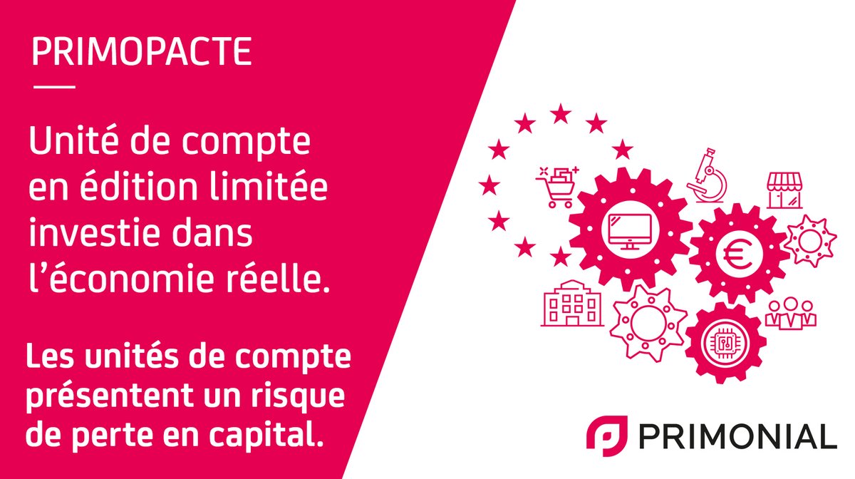 Primonial_Part's tweet photo. 📣Aujourd’hui réouverture de #PrimoPacte : l’unité de compte #PrivateEquity de qualité institutionnelle disponible dans le contrat #AssuranceVie Target+ et le Plan d’Épargne Retraite #PrimoPER. + d'infos (avantages, risque de perte en capital) ▶️ https://t.co/9LucwZCtuj https://t.co/5Ez0HGO8LF