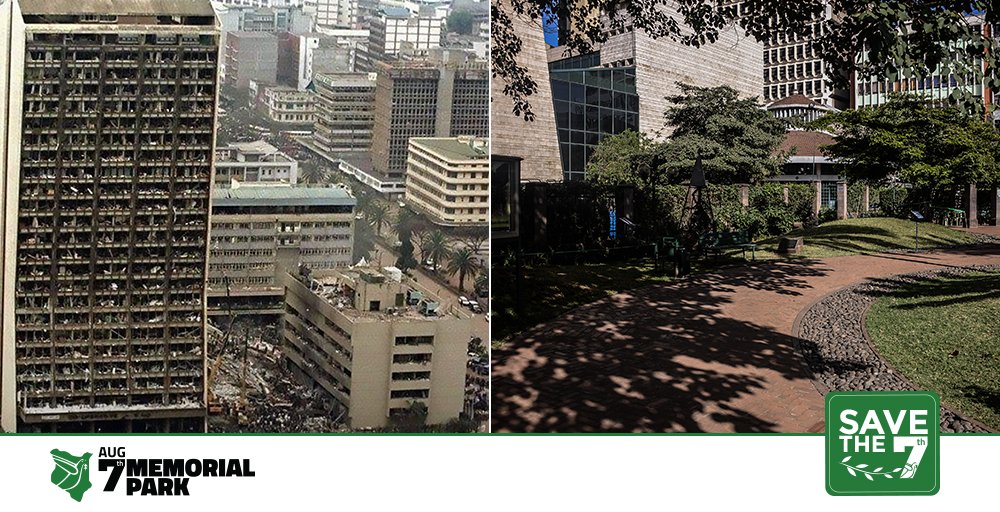 MemorialParkKe's tweet photo. Ever heard of Ufundi House? (Thread)
Ufundi Co-op House was a 7-story commercial building in the heart of the city. The building stood sandwiched between the U.S. Embassy and the Co-operative Bank building.
#Savethe7th #OkoaParknaSoo #BackthePark #August7MemorialPark https://t.co/MsUk9YohjJ