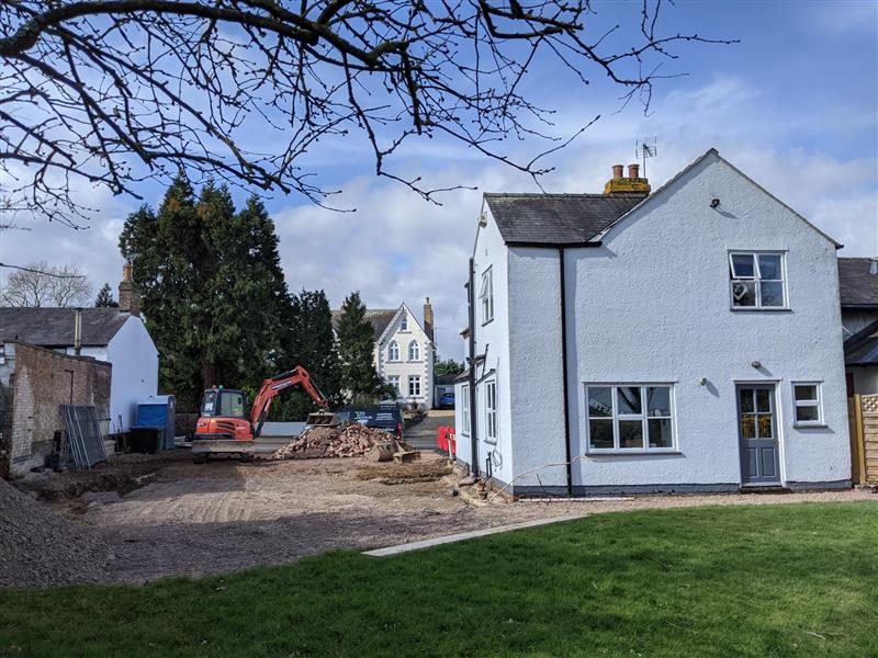 AllanJoyceArch's tweet photo. Something very exciting is happening as we have just started on site on this project! Keep an eye out to see how our design for a stunning two-storey extension takes shape over the next few months… #architecture #design #StartOnSite https://t.co/CCqNs43gRl