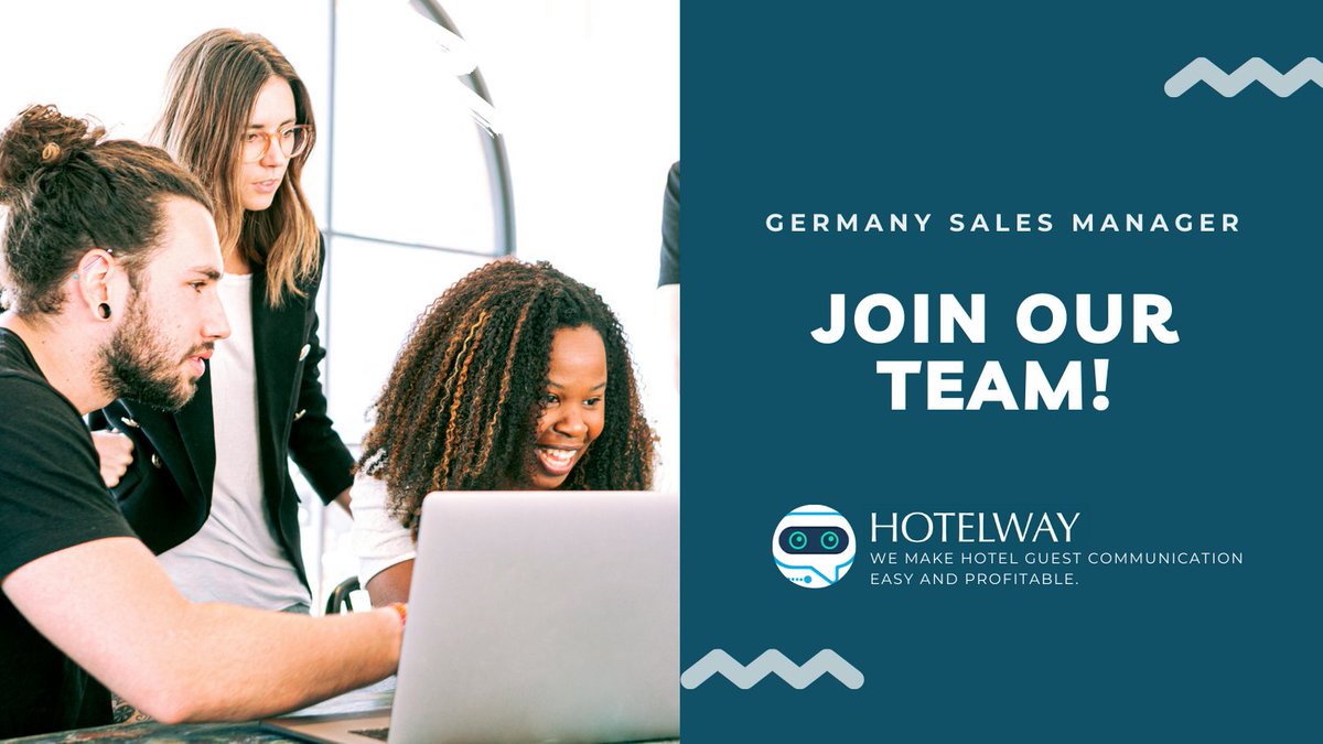Do you want to be part of our global expansion? We are looking for a sales manager in Germany to join our team! (🇩🇪)

Interested? Send us your application: lnkd.in/efXeMF8

#jobopportunity #salescareer #Hotelway #hospitality #wearehiringnow #salesmanager #wearehiring