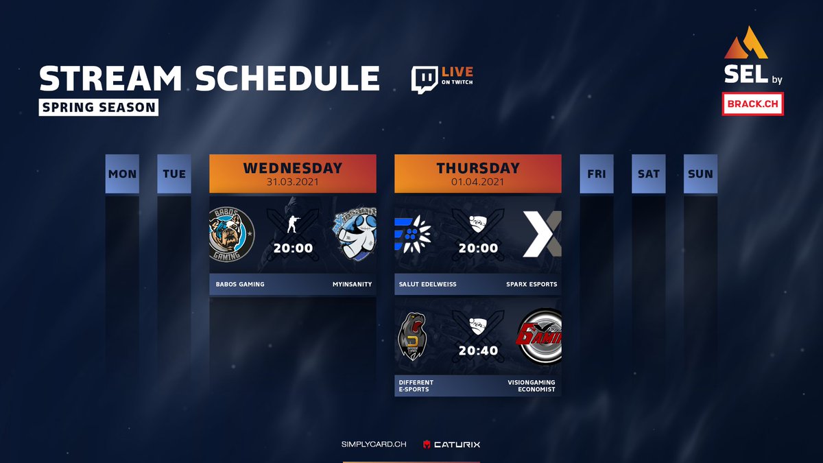 Swiss Esports League tweet media